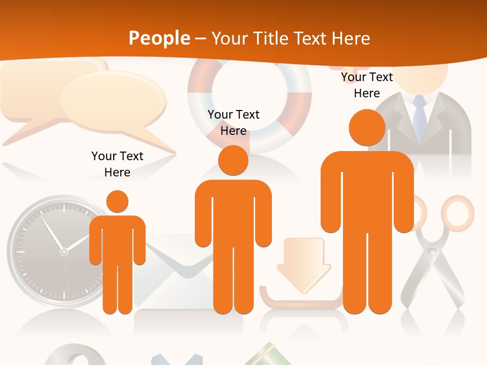 Vector Protection Colorful PowerPoint Template