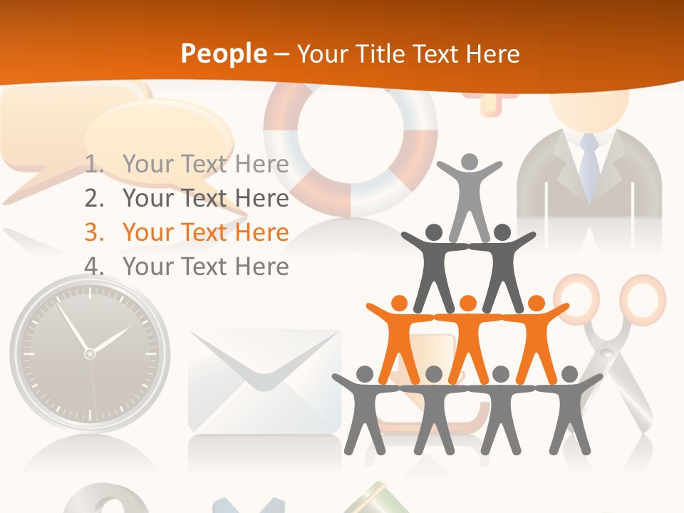 Vector Protection Colorful PowerPoint Template