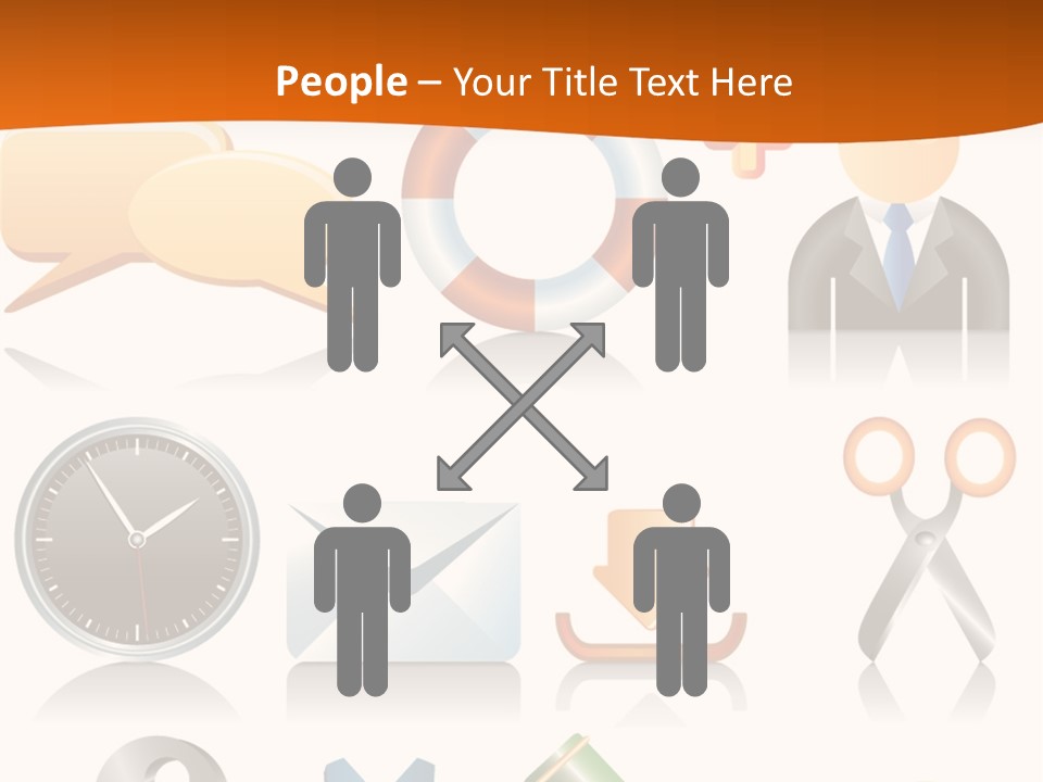 Vector Protection Colorful PowerPoint Template