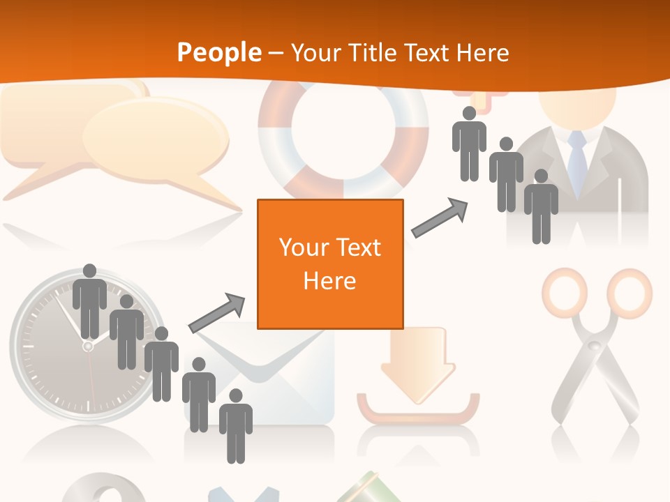 Vector Protection Colorful PowerPoint Template