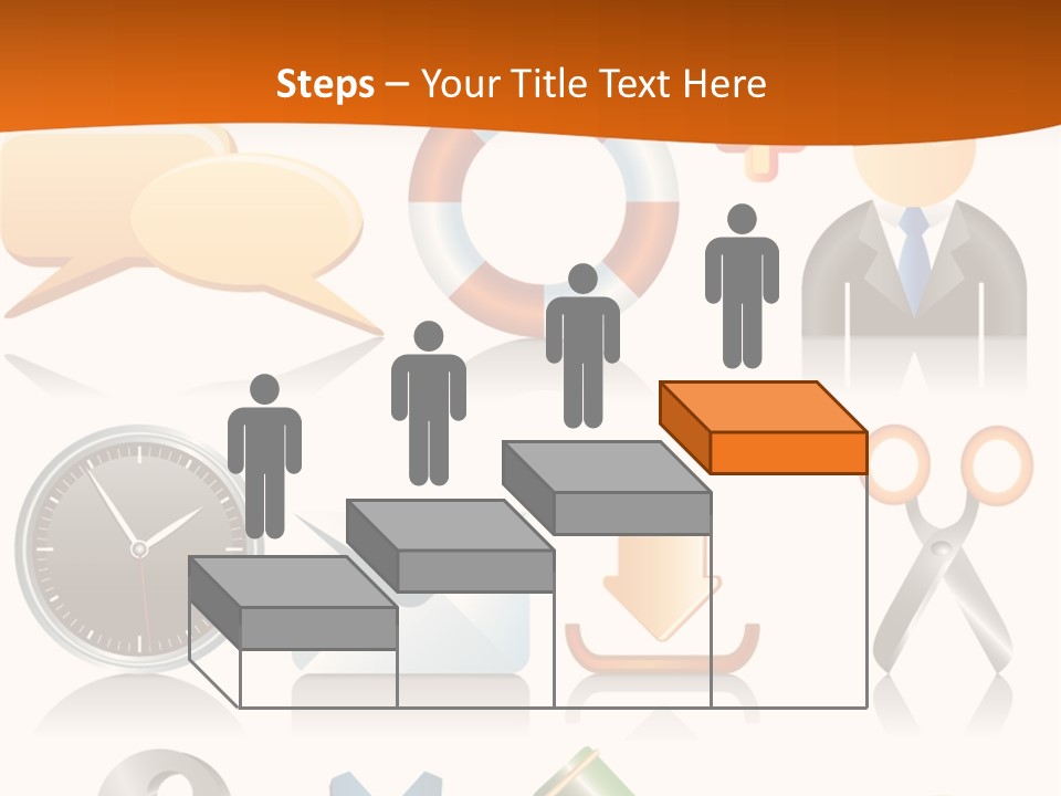 Vector Protection Colorful PowerPoint Template