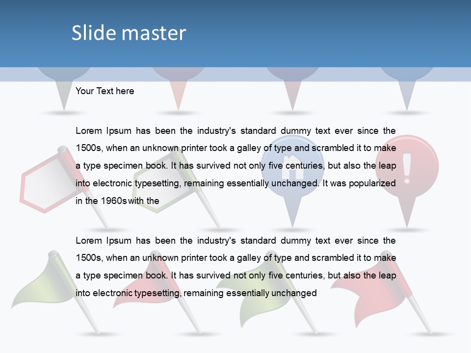 Loss Green Success PowerPoint Template