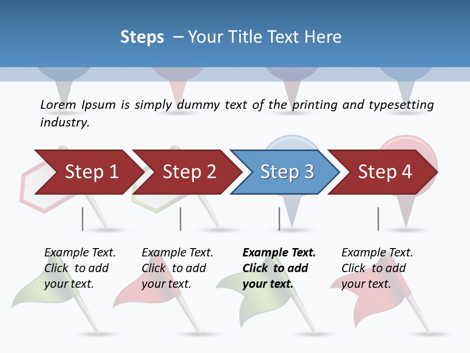 Loss Green Success PowerPoint Template