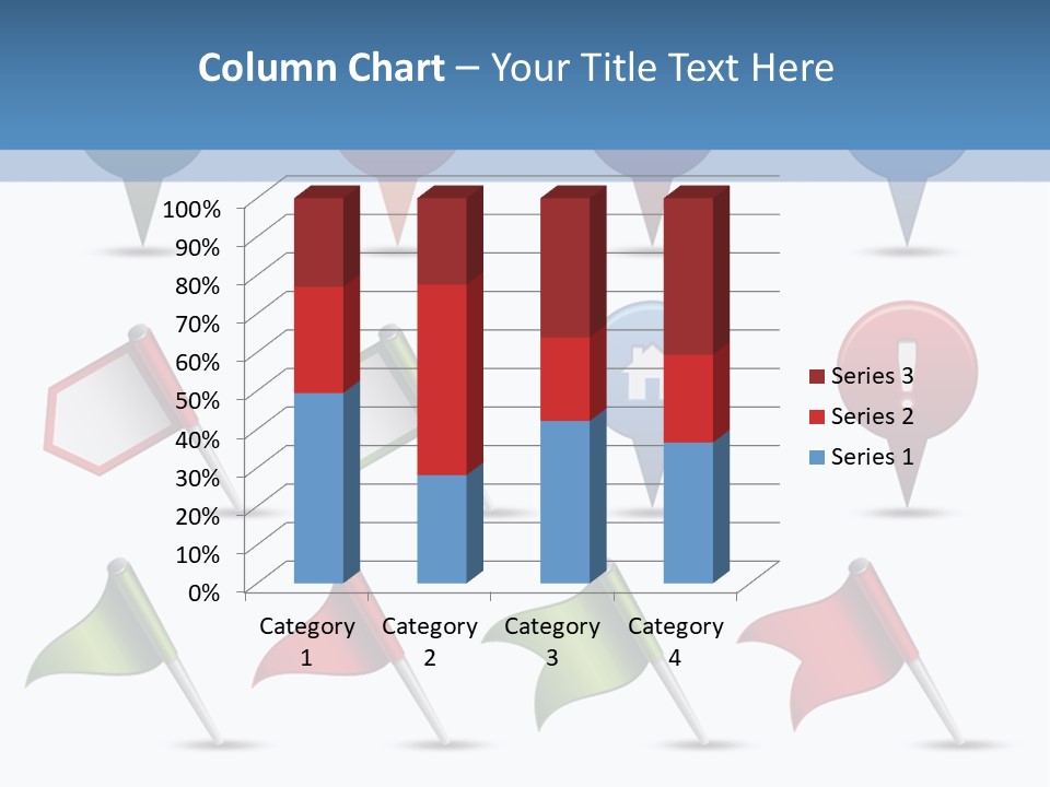 Loss Green Success PowerPoint Template