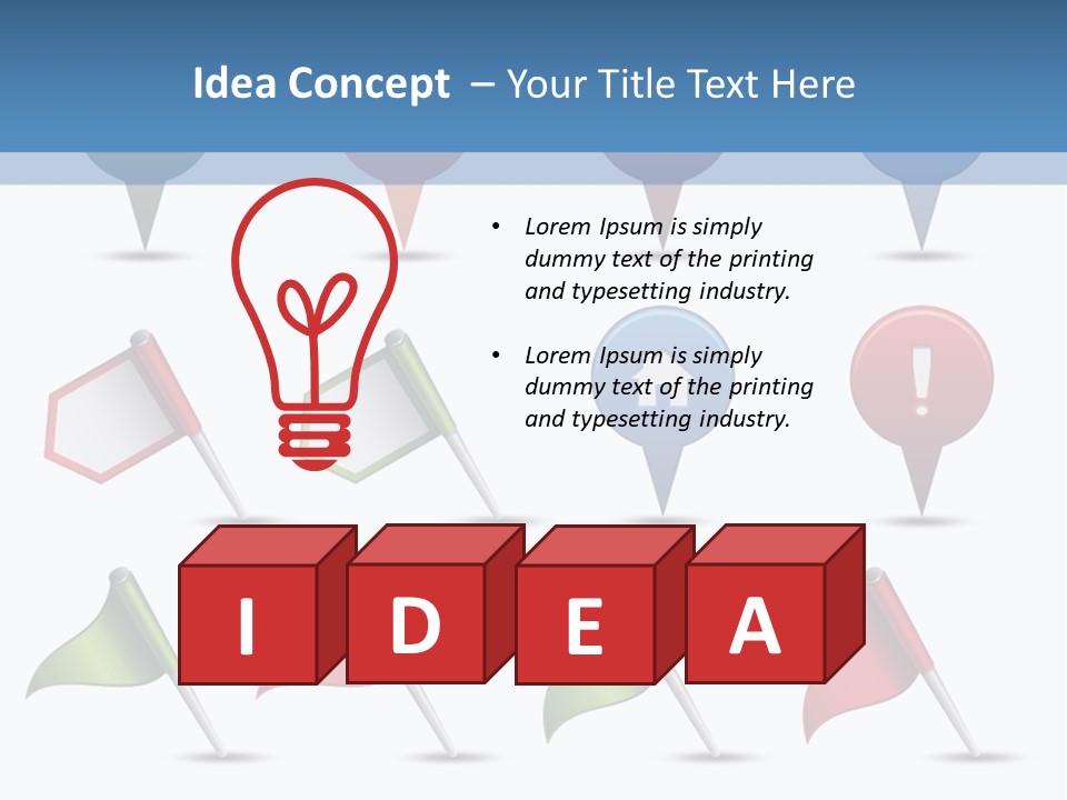 Loss Green Success PowerPoint Template