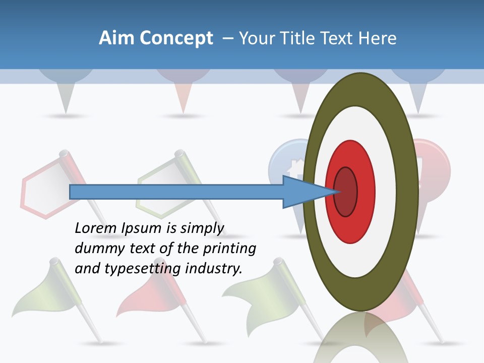 Loss Green Success PowerPoint Template