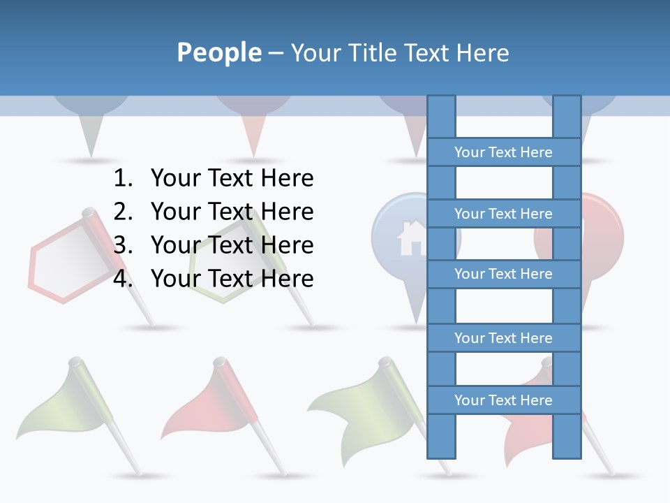 Loss Green Success PowerPoint Template