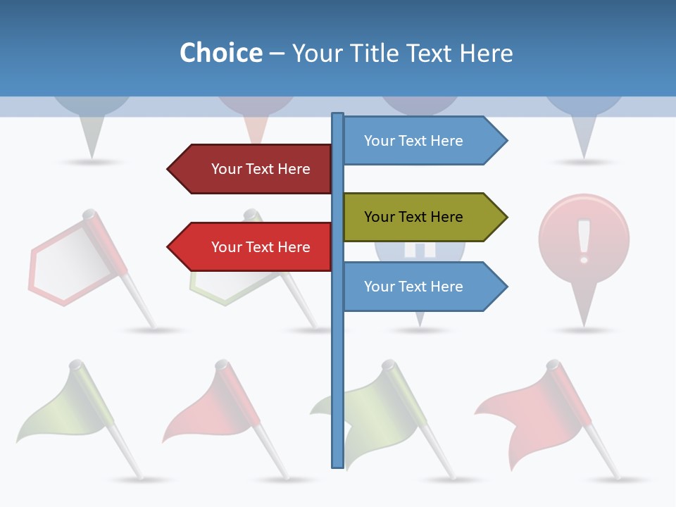 Loss Green Success PowerPoint Template