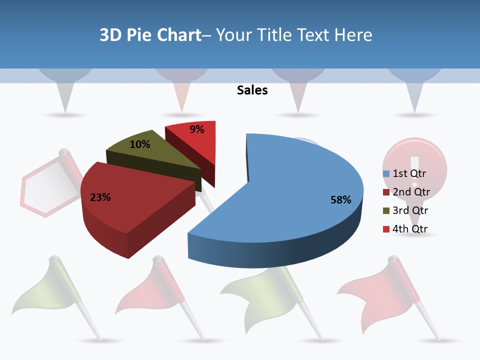 Loss Green Success PowerPoint Template
