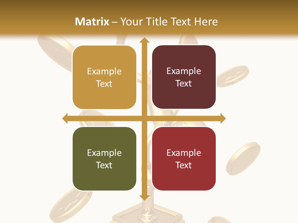 Die Coins Cgi PowerPoint Template