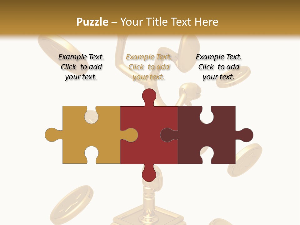 Die Coins Cgi PowerPoint Template