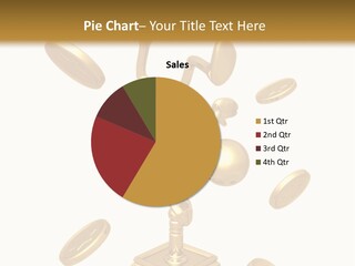 Die Coins Cgi PowerPoint Template