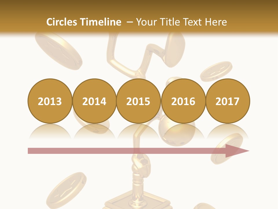 Die Coins Cgi PowerPoint Template