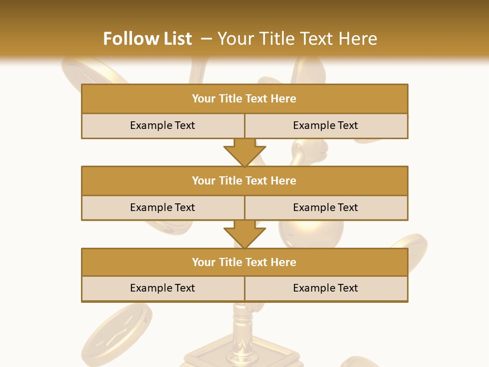 Die Coins Cgi PowerPoint Template
