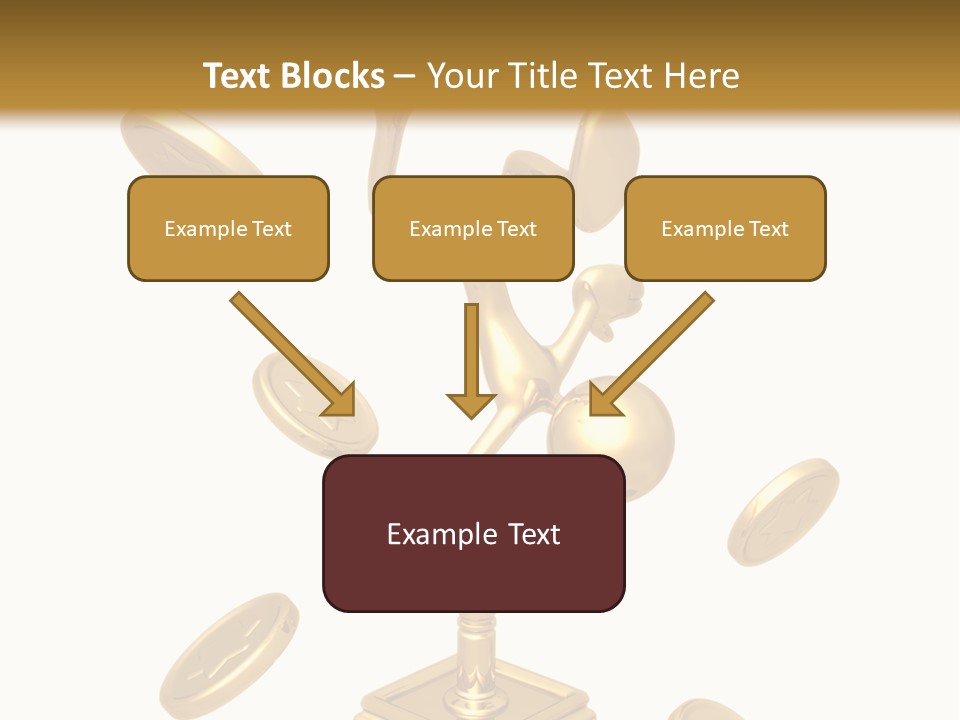 Die Coins Cgi PowerPoint Template
