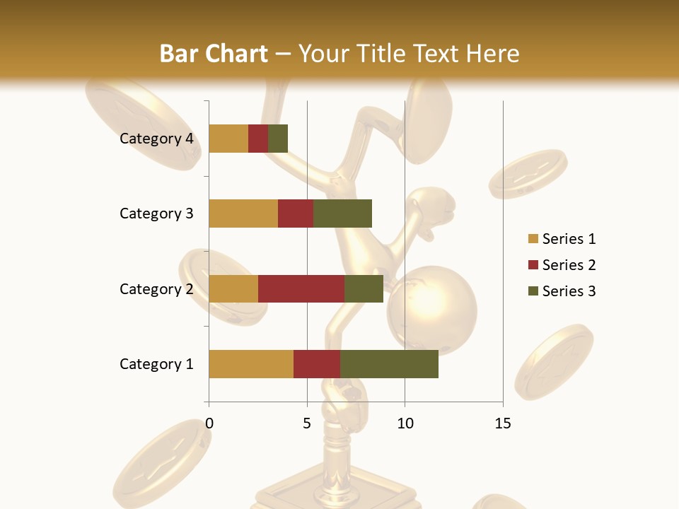 Die Coins Cgi PowerPoint Template
