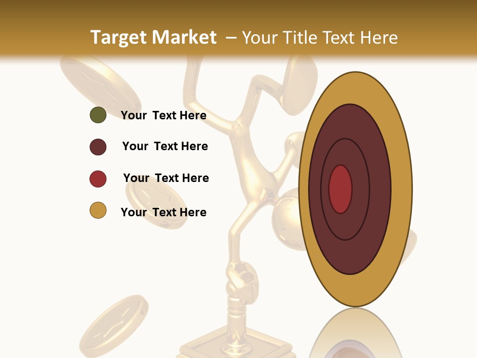 Die Coins Cgi PowerPoint Template