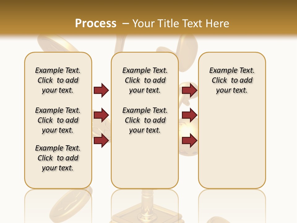 Die Coins Cgi PowerPoint Template