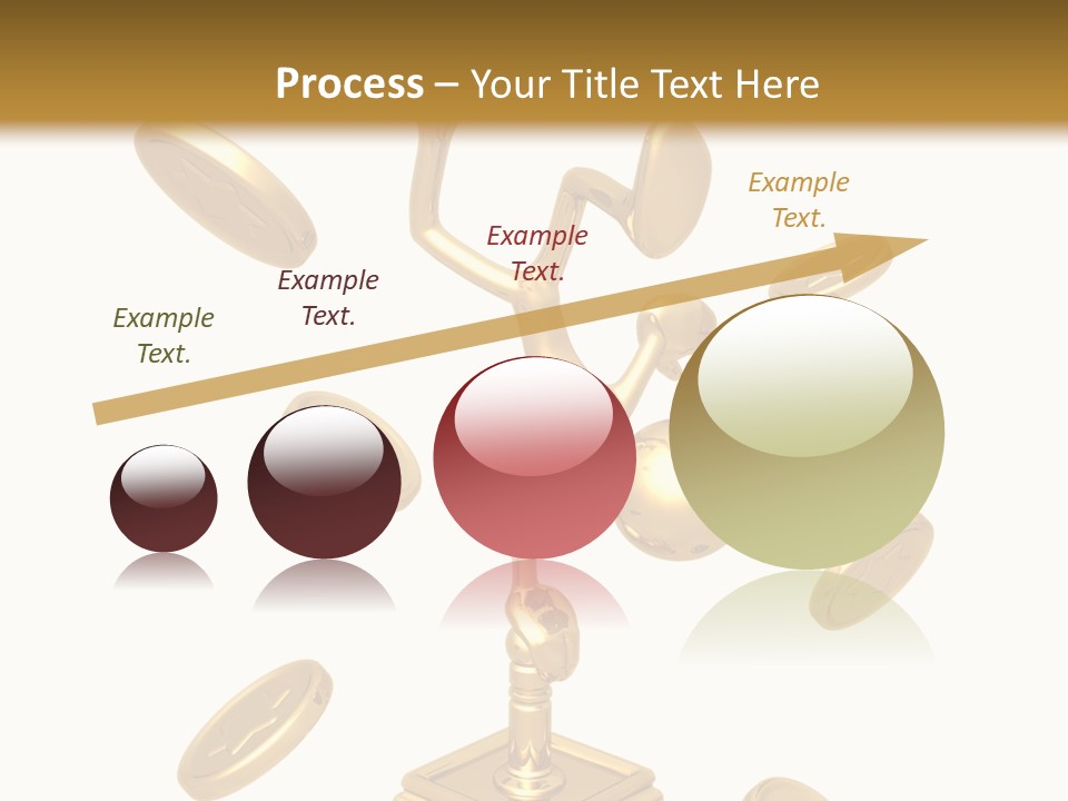 Die Coins Cgi PowerPoint Template