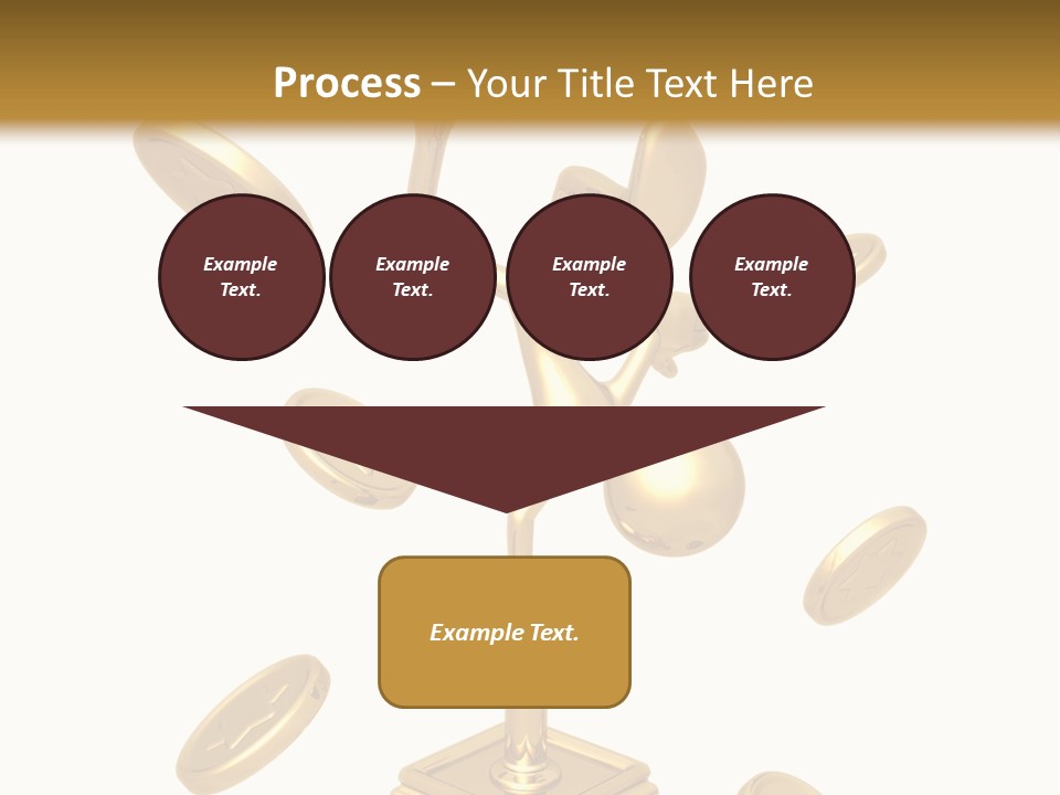 Die Coins Cgi PowerPoint Template
