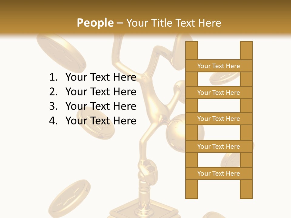 Die Coins Cgi PowerPoint Template