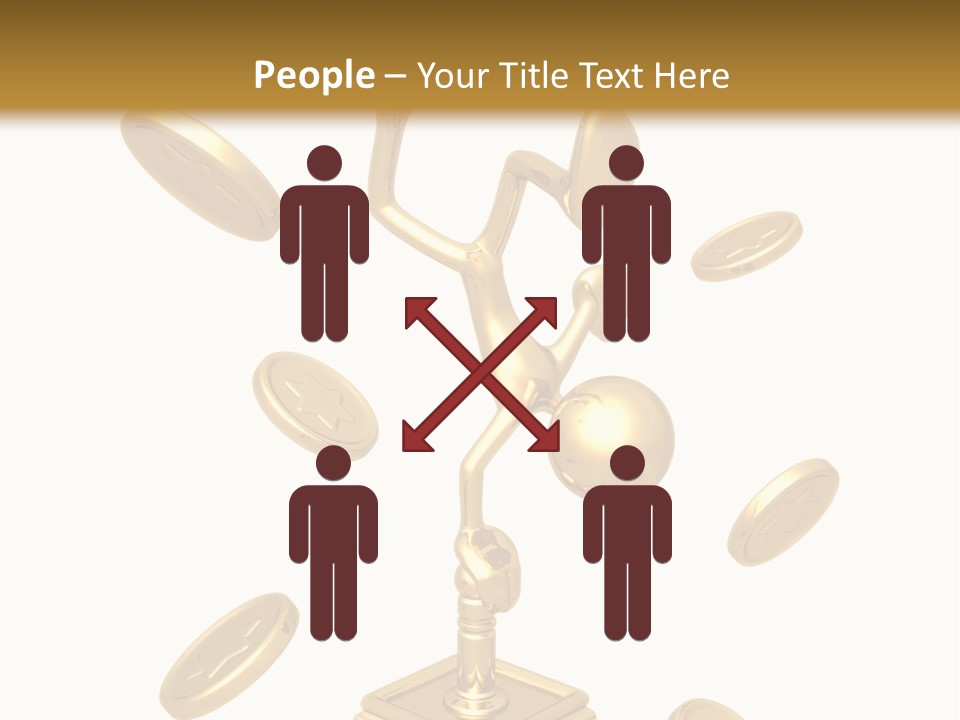 Die Coins Cgi PowerPoint Template