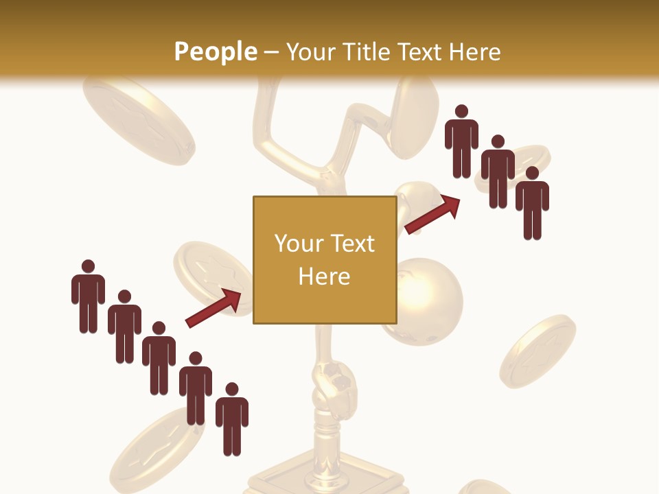 Die Coins Cgi PowerPoint Template