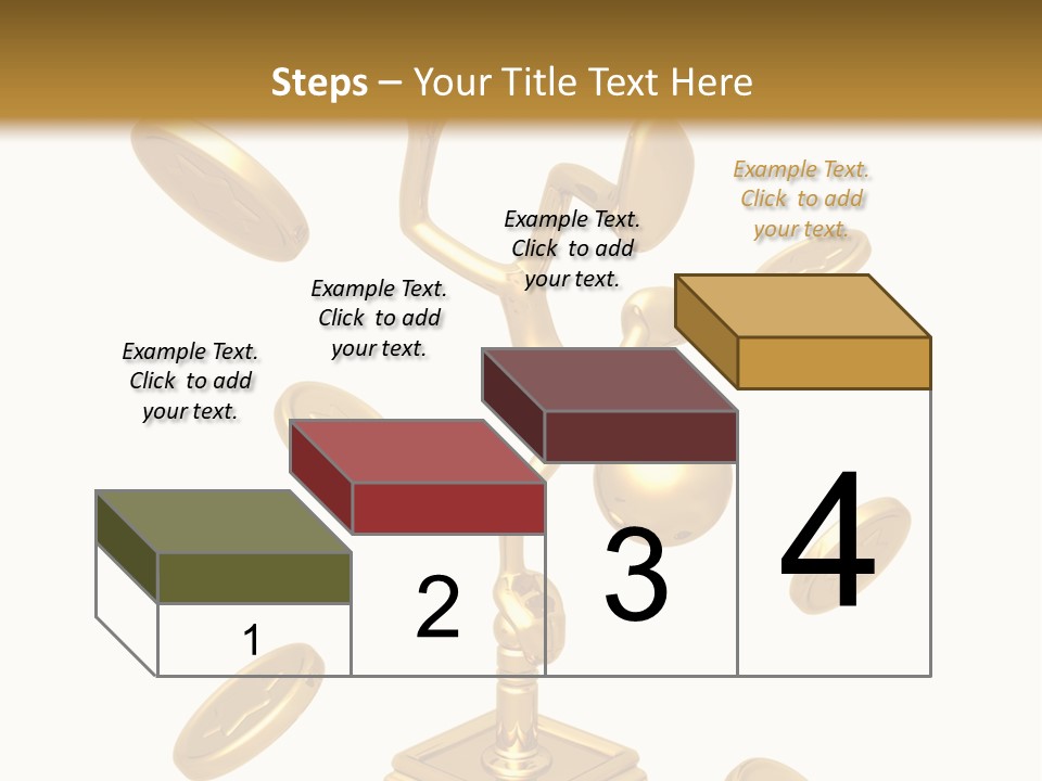 Die Coins Cgi PowerPoint Template