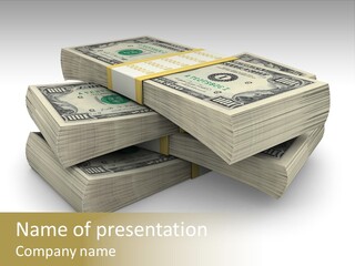 Green United Banking PowerPoint Template