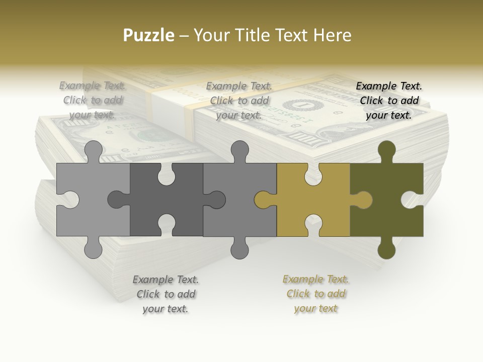 Green United Banking PowerPoint Template