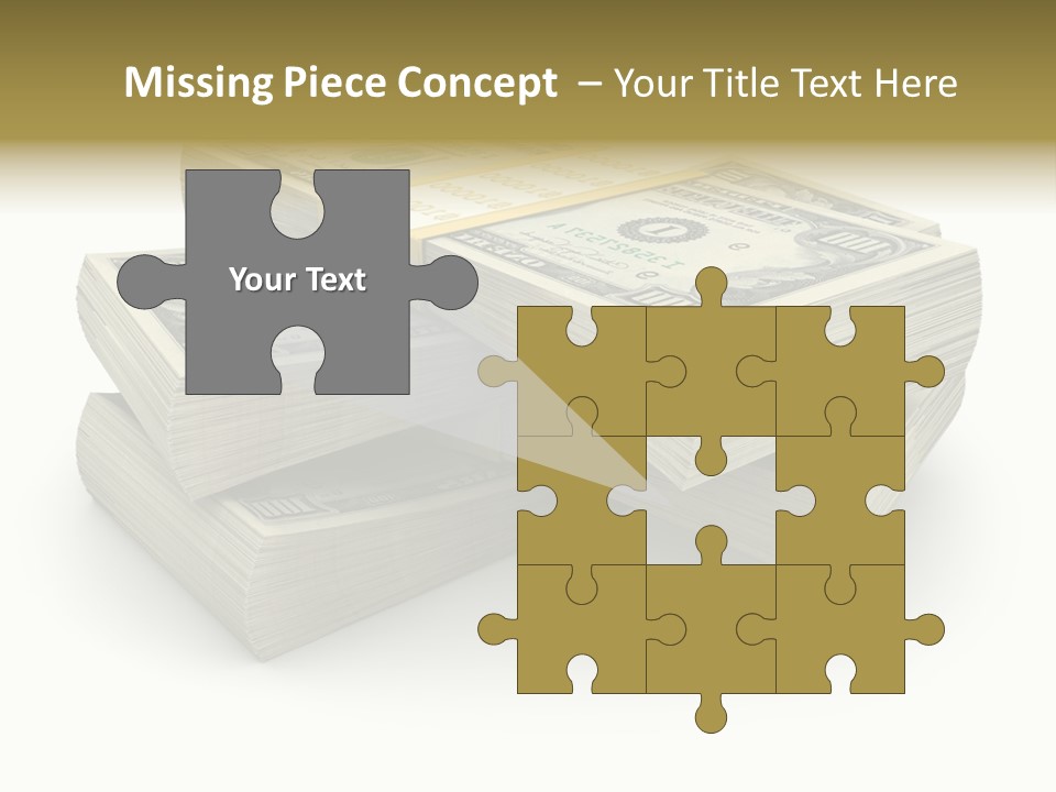 Green United Banking PowerPoint Template