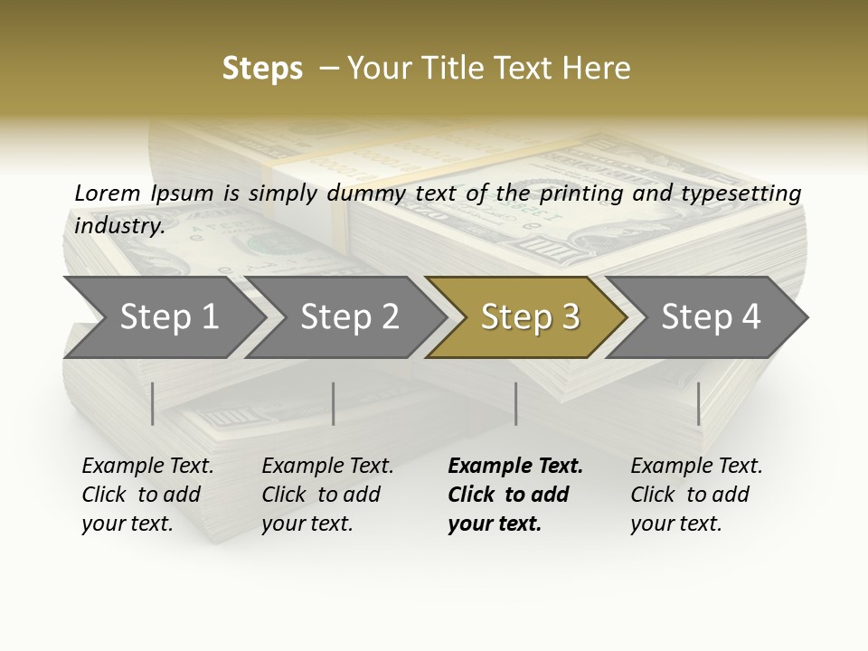 Green United Banking PowerPoint Template