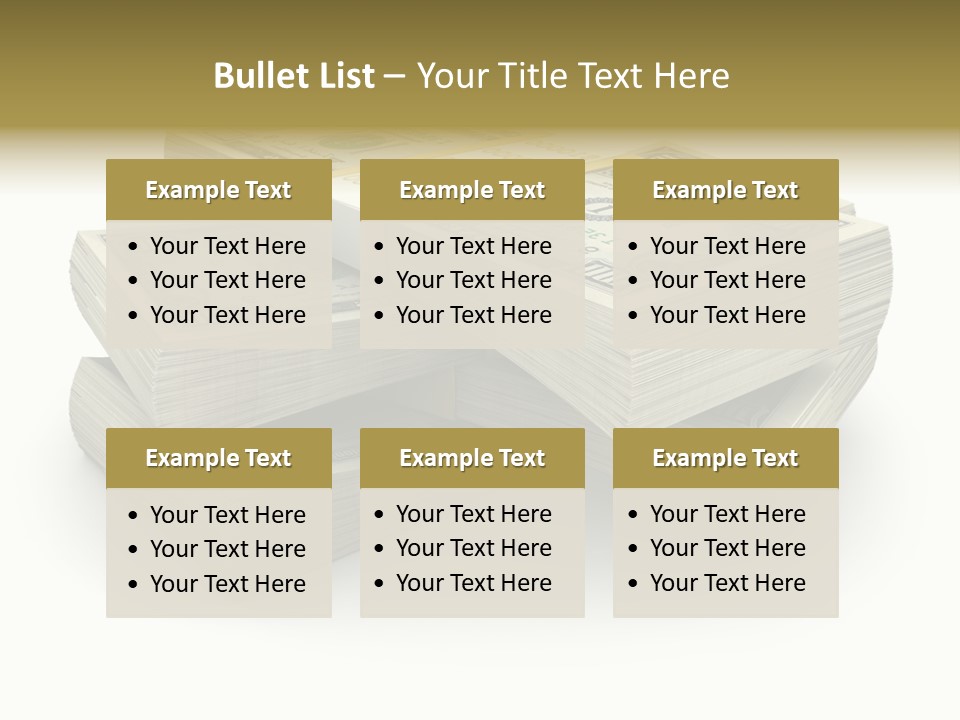 Green United Banking PowerPoint Template