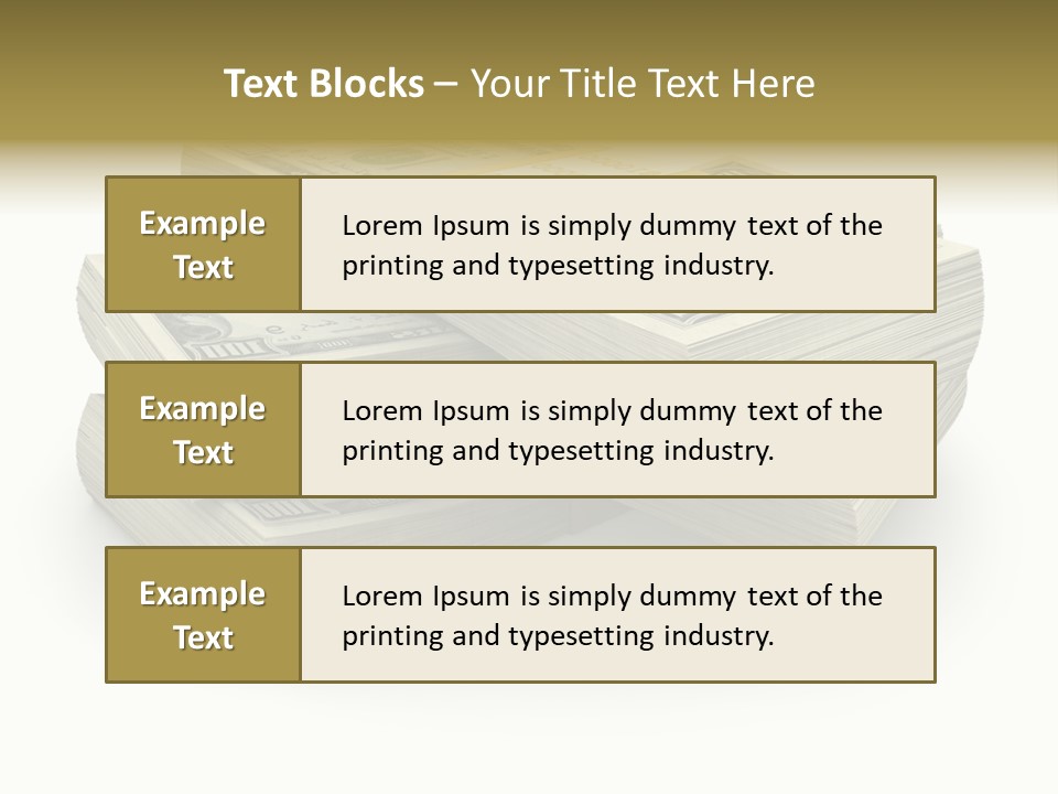 Green United Banking PowerPoint Template