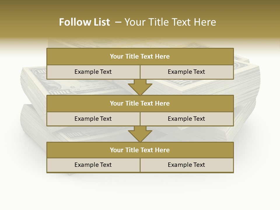 Green United Banking PowerPoint Template