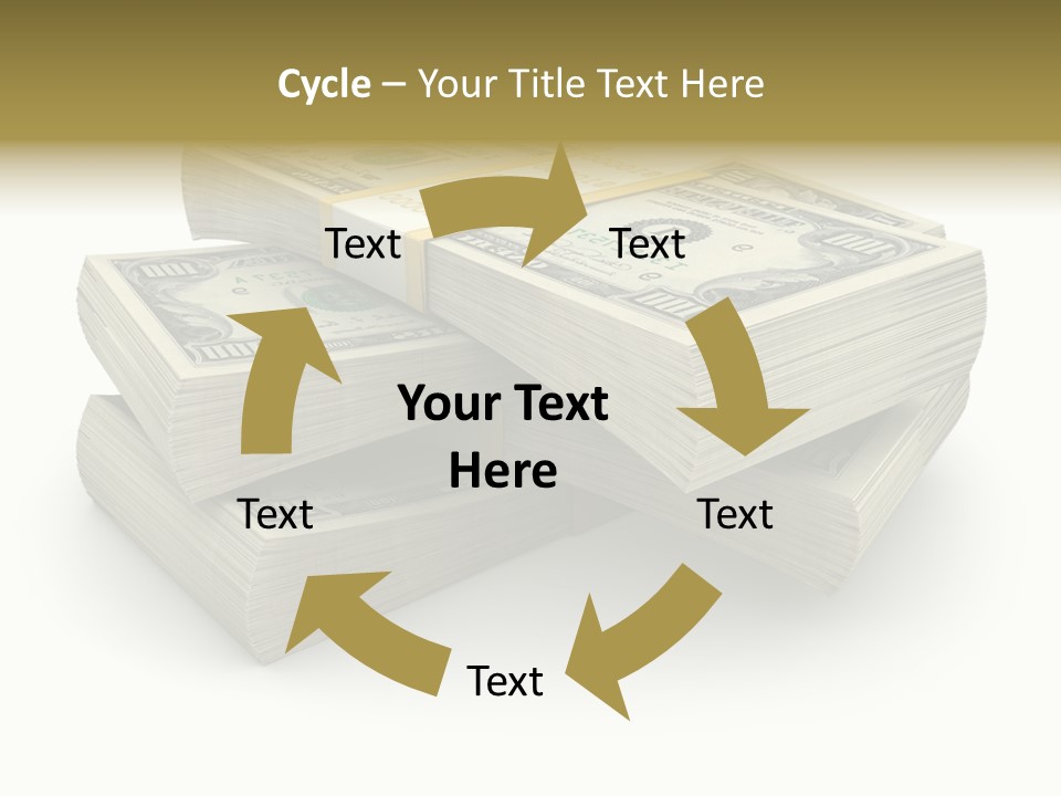 Green United Banking PowerPoint Template