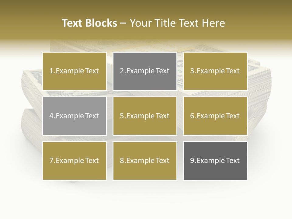 Green United Banking PowerPoint Template