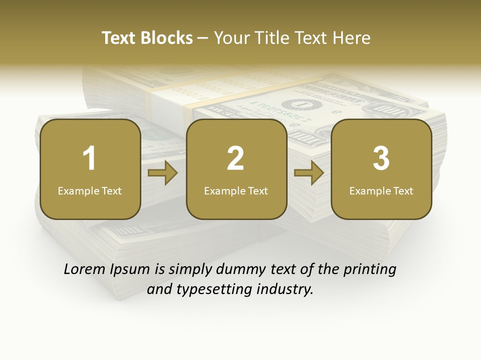 Green United Banking PowerPoint Template