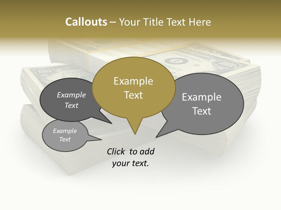 Green United Banking PowerPoint Template