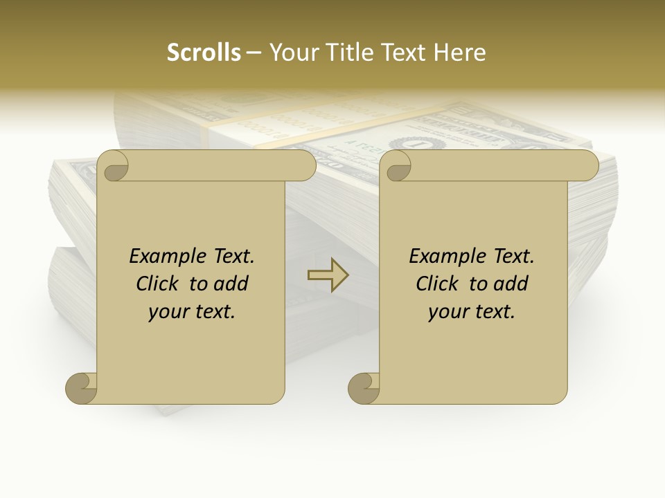 Green United Banking PowerPoint Template