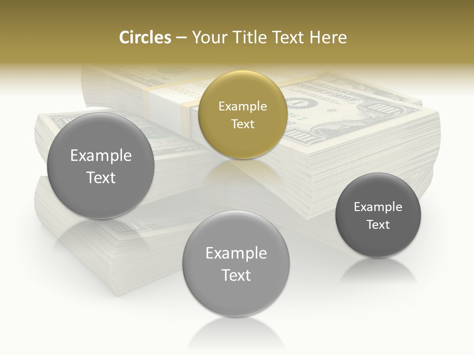 Green United Banking PowerPoint Template