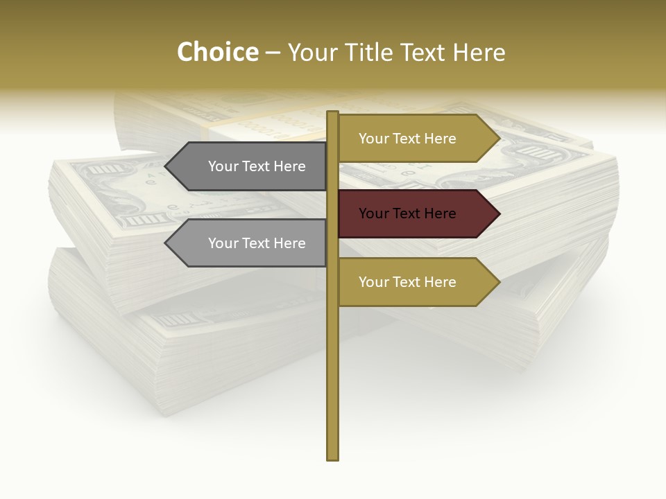 Green United Banking PowerPoint Template
