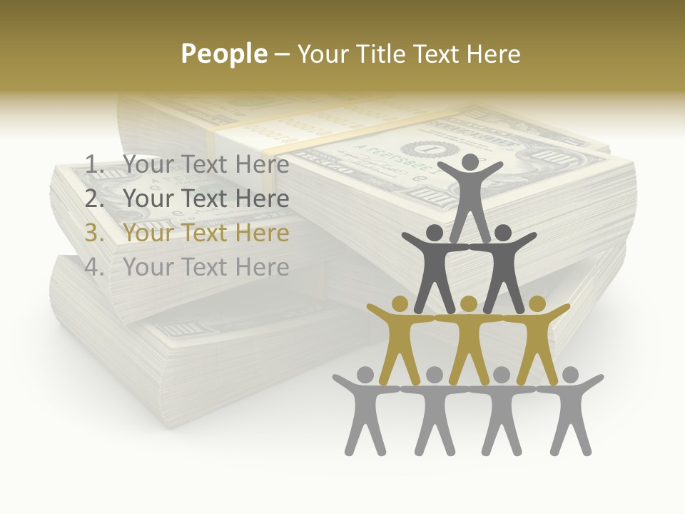 Green United Banking PowerPoint Template