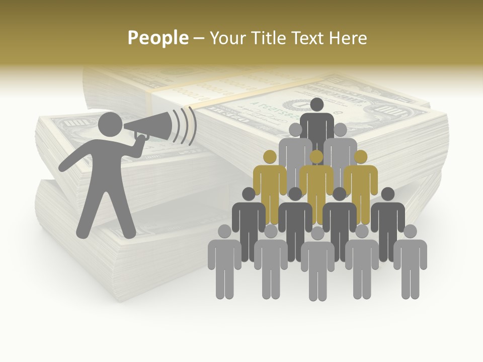 Green United Banking PowerPoint Template