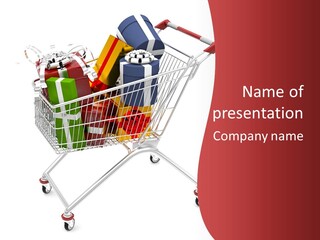 Wrap Products Checkout PowerPoint Template