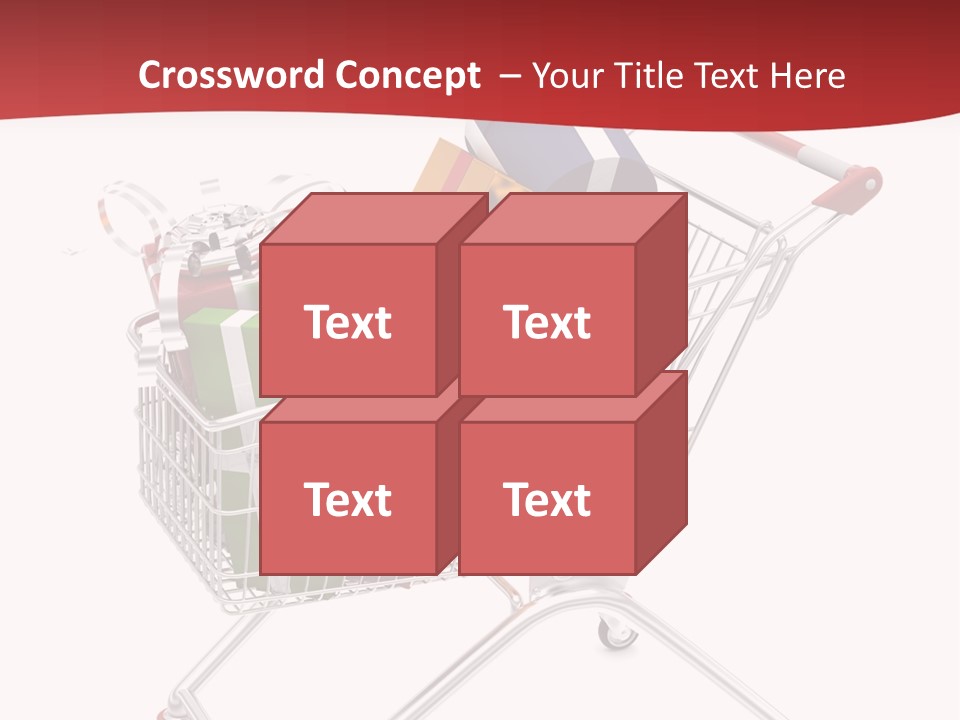 Wrap Products Checkout PowerPoint Template