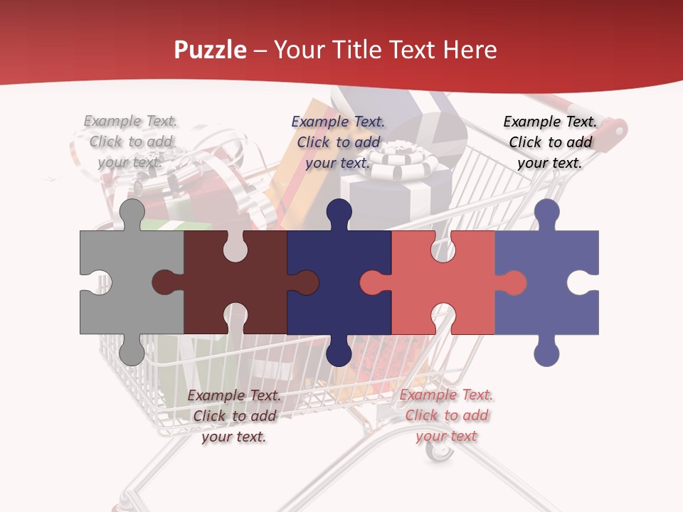 Wrap Products Checkout PowerPoint Template