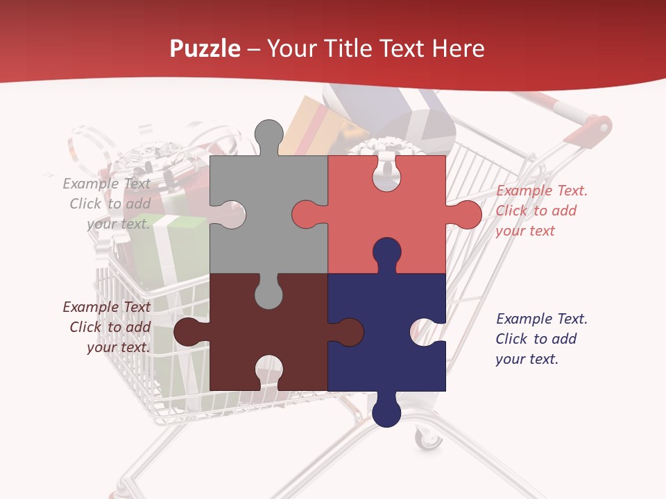 Wrap Products Checkout PowerPoint Template