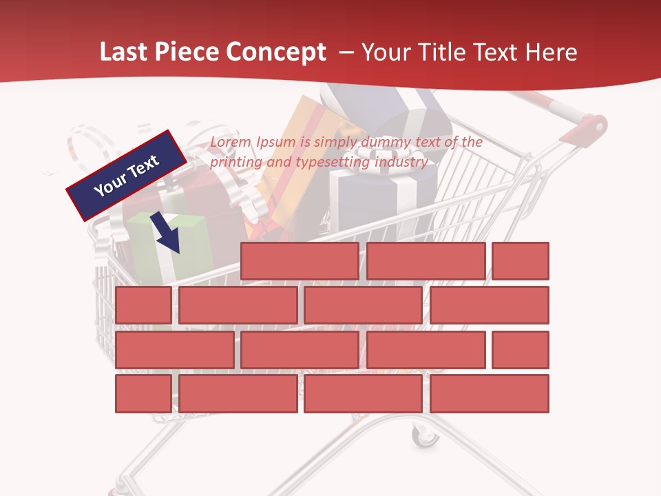 Wrap Products Checkout PowerPoint Template