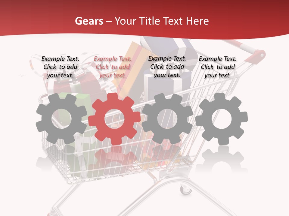 Wrap Products Checkout PowerPoint Template